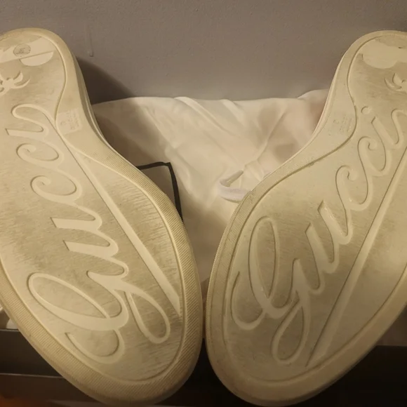 Gucci Monogram Women's Pink Lace-Up Sneakers - Picture 7 of 8